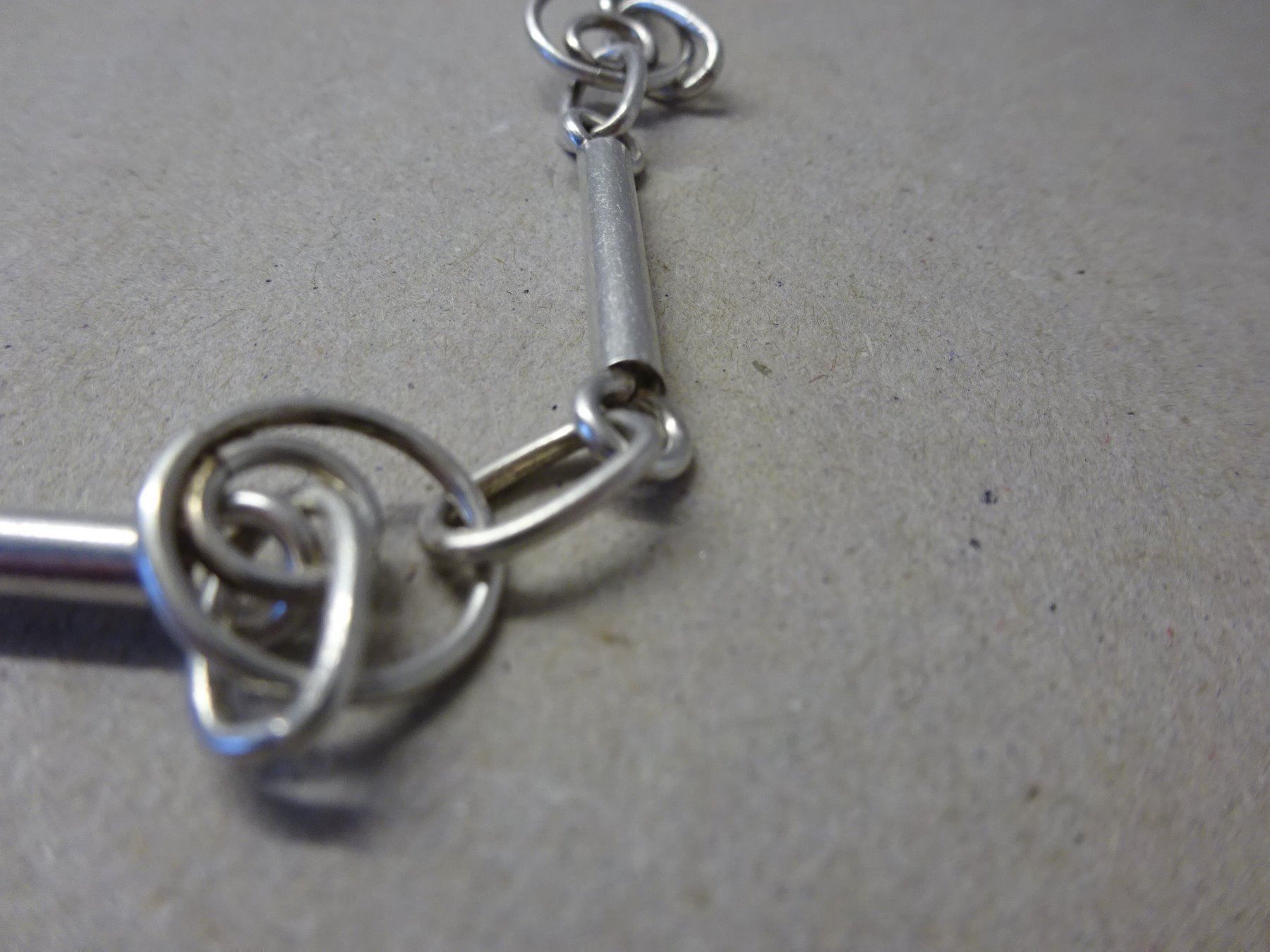 Catenine: Interessante Kette - 925 Silber – Usato da Esslingen venduto da eintagammeer 8