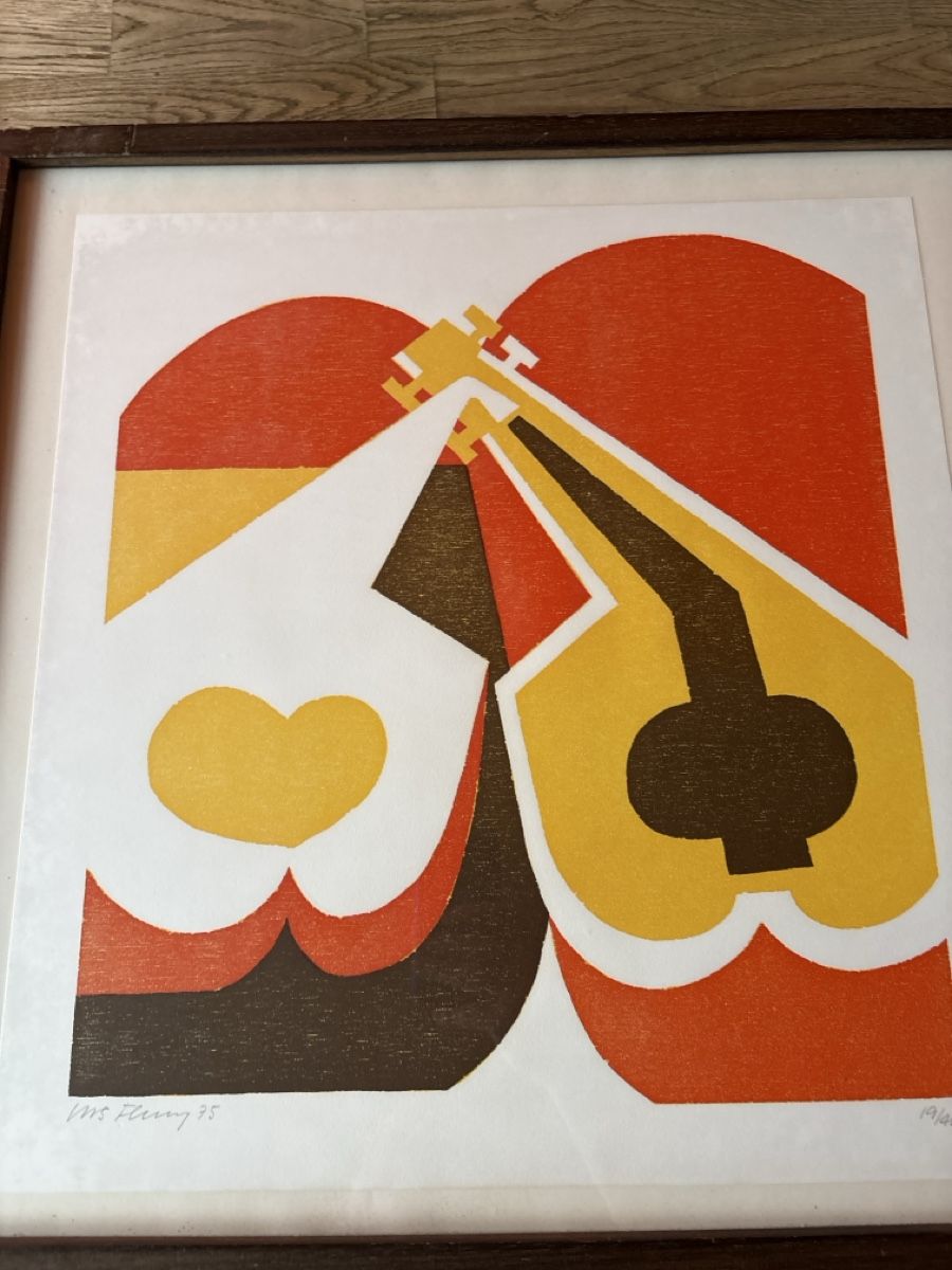 Foto & Immagini: Gerahmter Kunstdruck von Urs Flury – Usato da Leuzigen venduto da LaicaStar 5