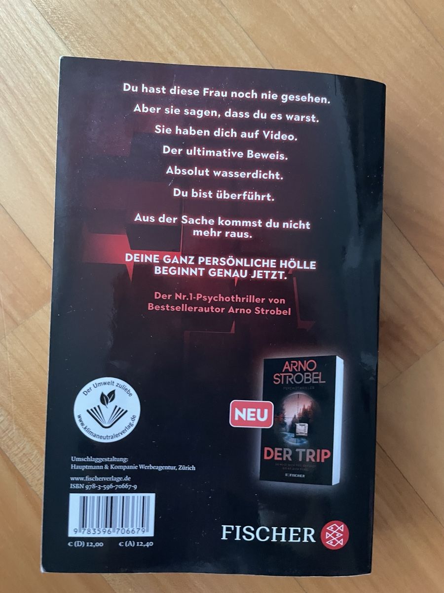 Libri: Thrillerbuch - FAKE von Arno Strobel – Usato da Lachen SZ venduto da ali_5xw5 1