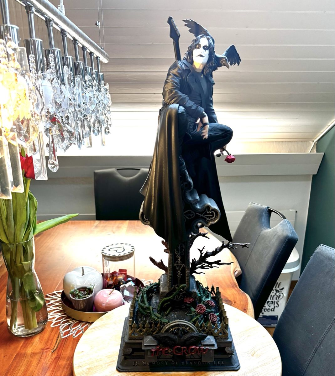 Statuette: The Crow Figur Brandon Lee Unikat figur – Difettoso da Degersheim venduto da Xtremesmile
