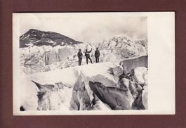 Foto - Am MORTERATSCHGLETSCHER - 1916