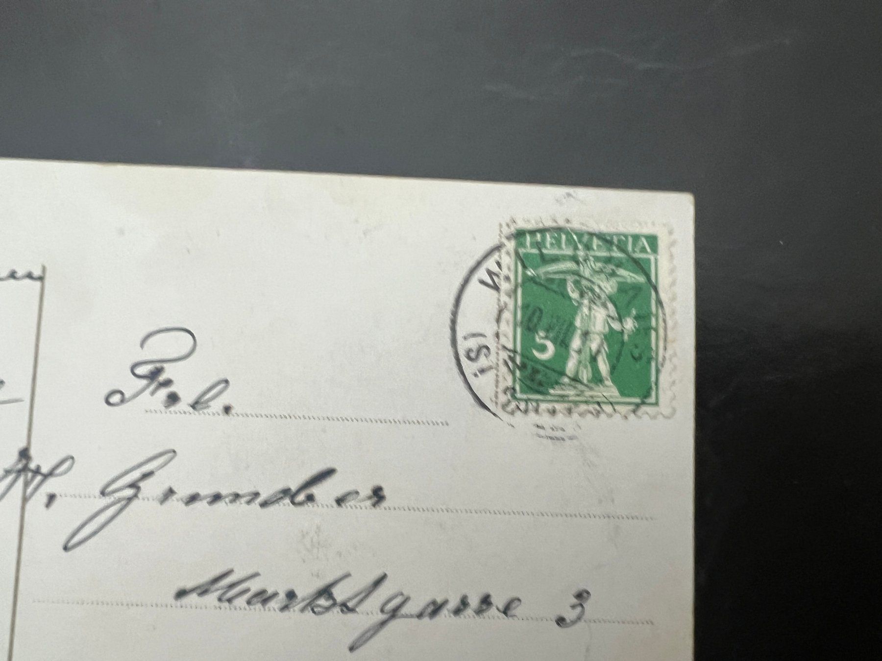 Cartoline postali: AK  1911 Wildhaus  (G3202) – Usato da Hinwil venduto da Sidi4 1