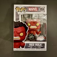 Red Hulk - Chase Variant! (Glow) - Funko Pop! #854 Marvel