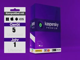 Kaspersky PREMIUM l 5 Gerät l 1 Jahr l NEU