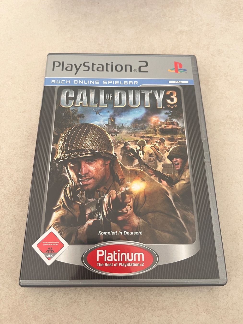 Sony Spiele: Call of duty 3 ps2 – Gebraucht aus Suhr von SchnapperCH