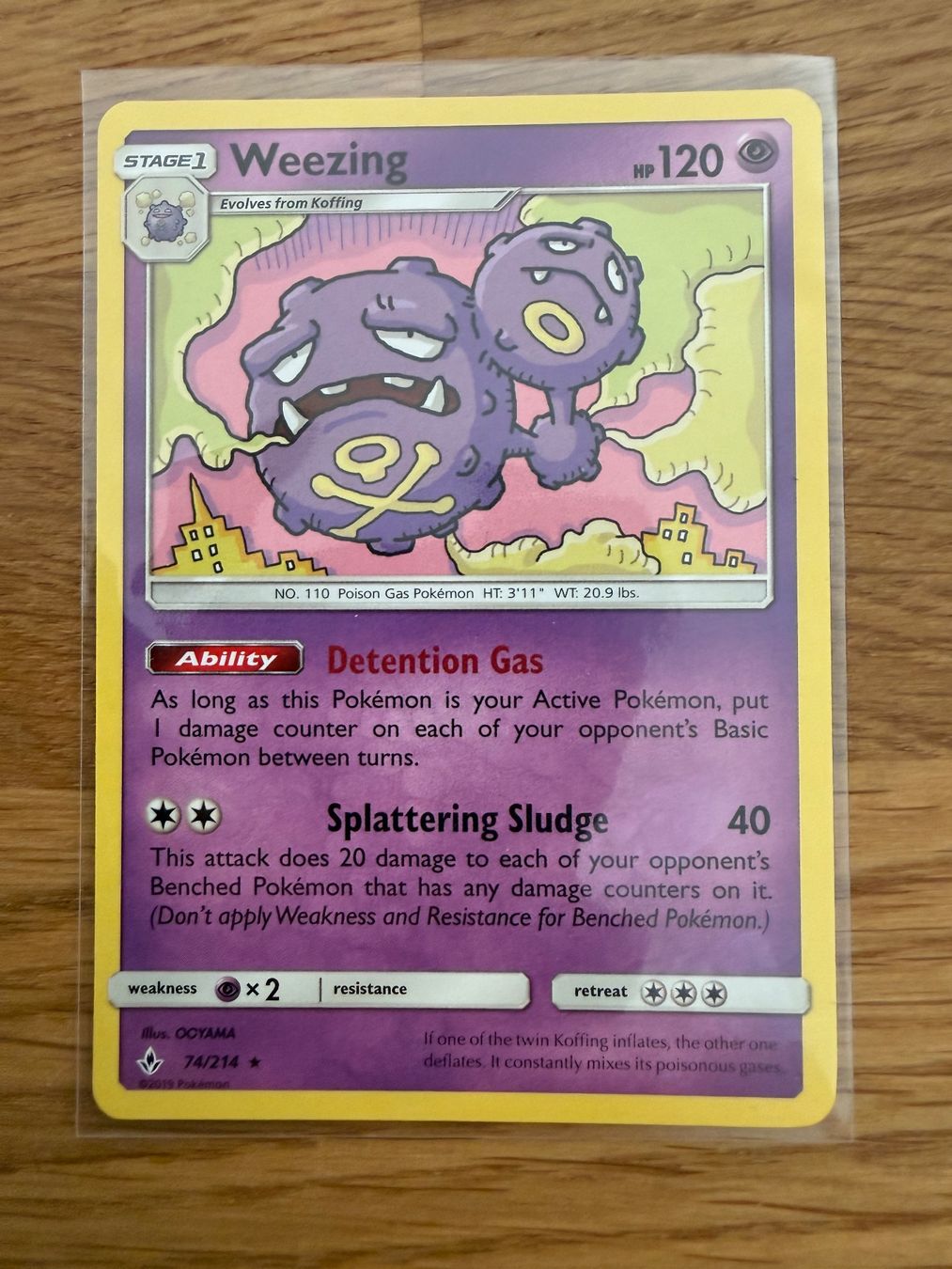 Pokémon Cartes à collectionner: Weezing 74/214 – D'occasion à Amriswil par sim_nlb6