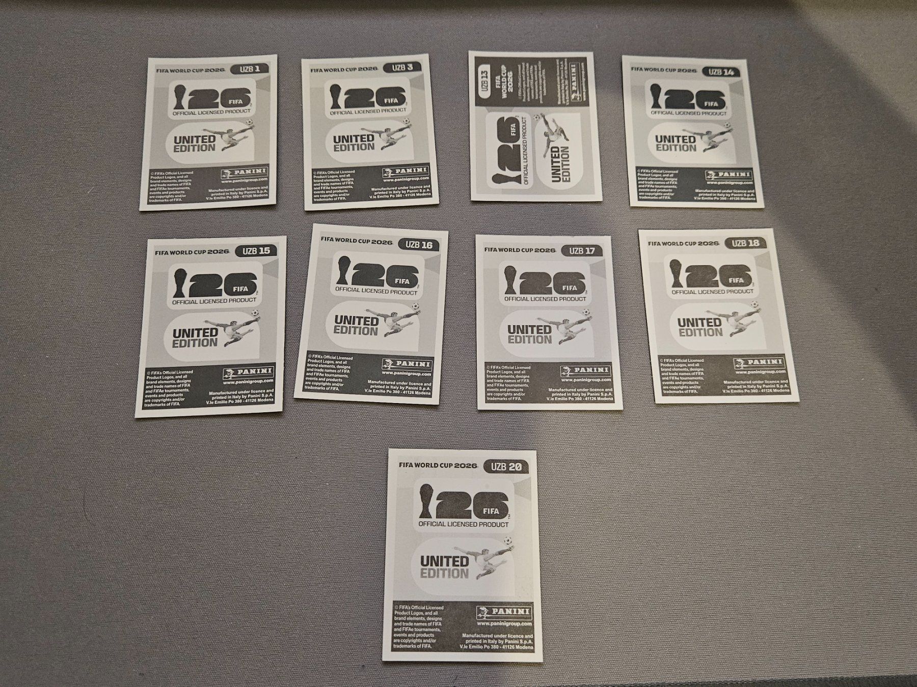 Panini Carte collezionabili: FIFA World Cup 2026 Panini Sticker UZB Set – Nuovo (secondo la descrizione) da Zürich venduto da Joselito0 1