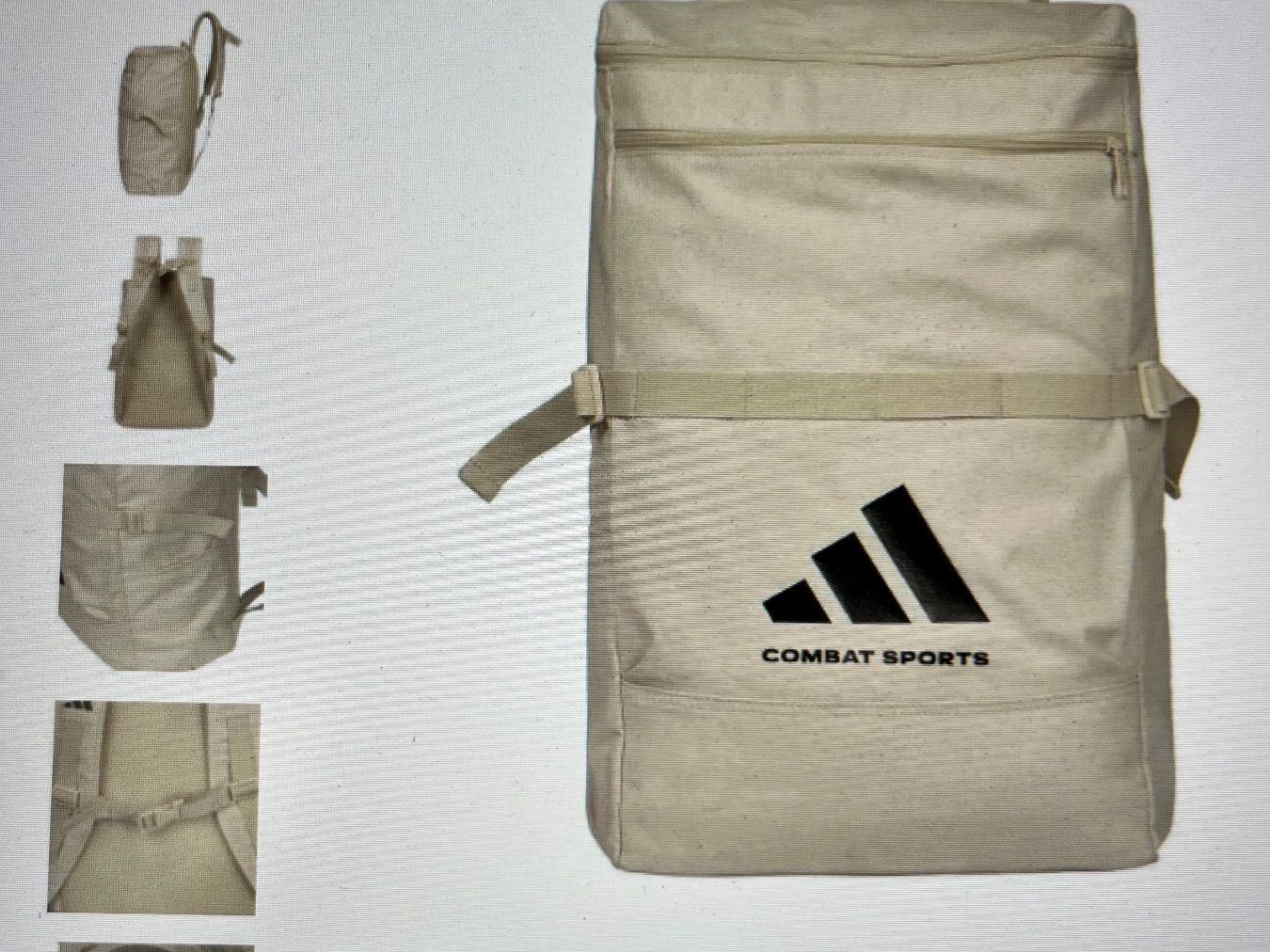 Adidas Zaini: Cotton sports backpack – Nuovo e nell'imballaggio originale da Lausanne venduto da Charles-marie