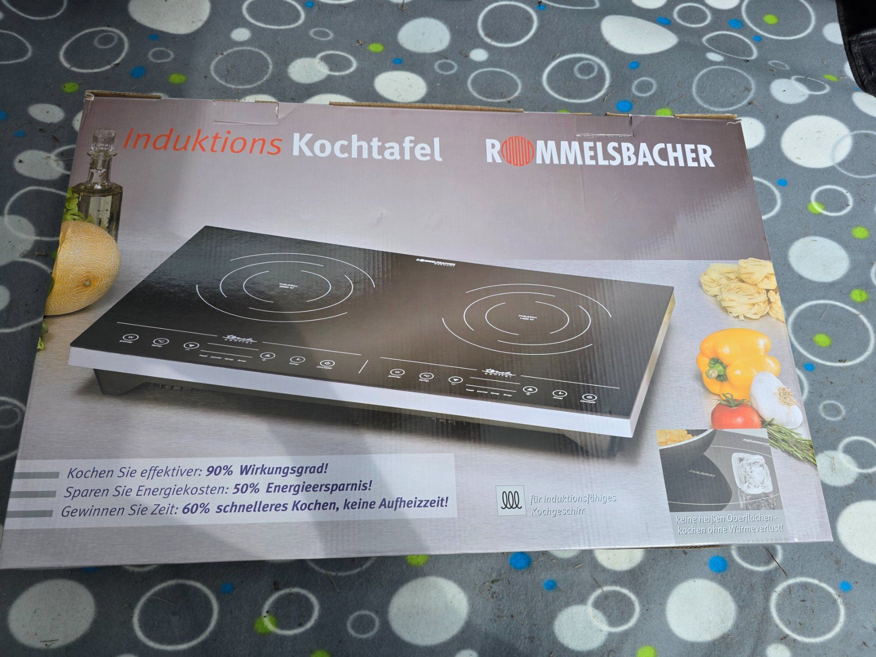 Piatti di portata: Induktions Kochfeld Rommelsbacher – Nuovo (secondo la descrizione) da Sarmenstorf venduto da sebi1975 2