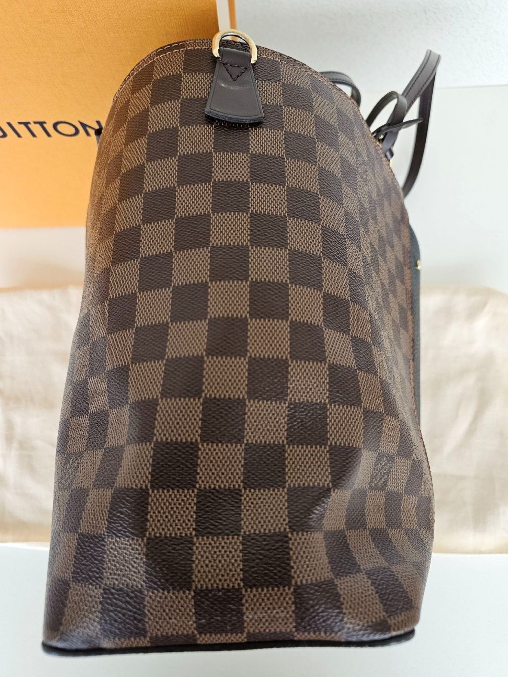 Louis Vuitton Borse da donna: Louis Vuitton Jersey Tote Damier Ebene – Nuovo (secondo la descrizione) da Dottikon venduto da Chicca_73 4