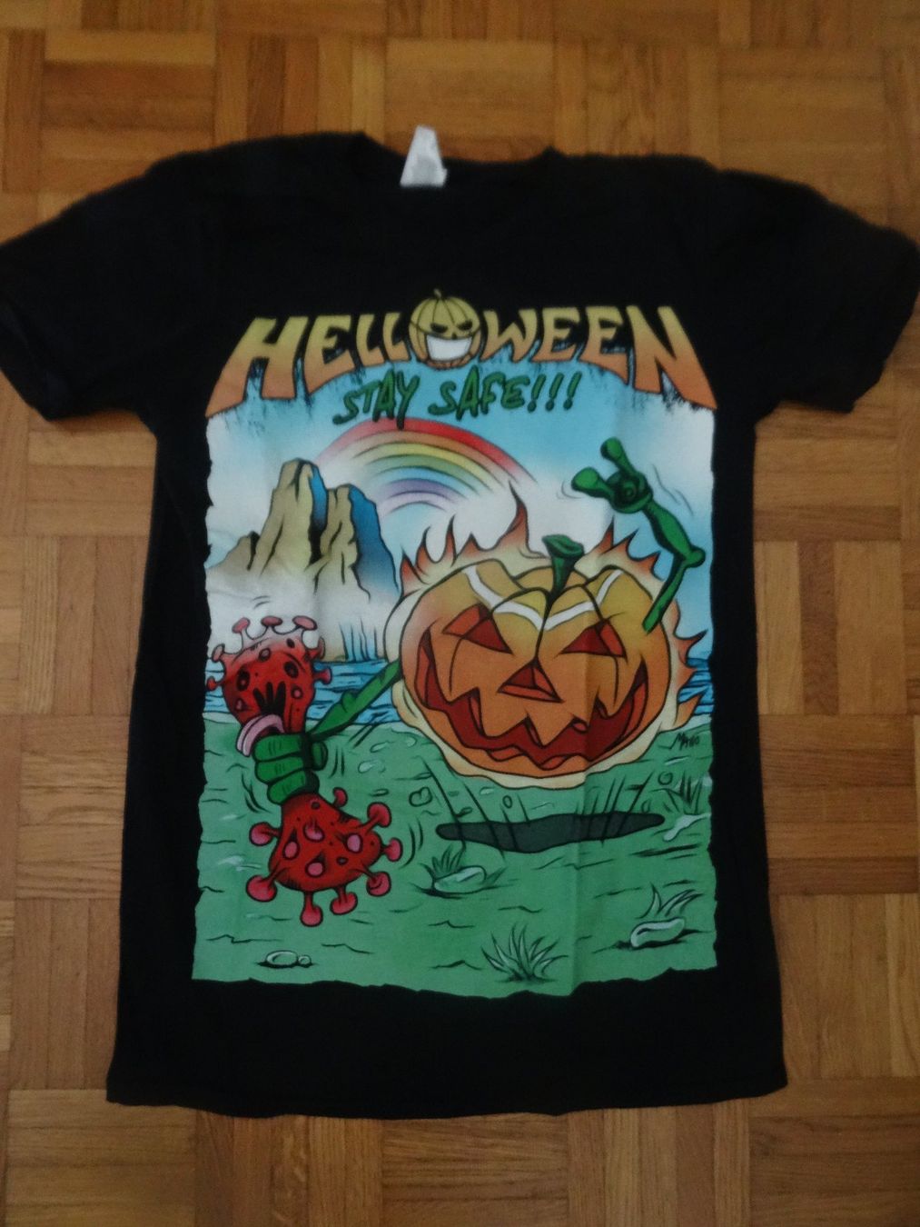 T-Shirts: Helloween - T-shirt Corona Virus 2020 – Neu (gemäss Beschreibung) aus PRILLY von hurricane2000