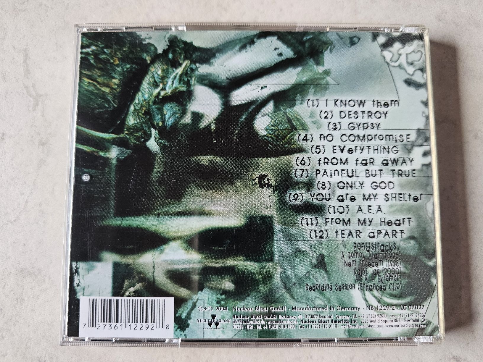 CD: Ektomorf  -  Destroy – Usato da Schneisingen venduto da backstore24 1