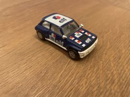 Modellauto Corgi Renault 5 Turbo blau gebraucht