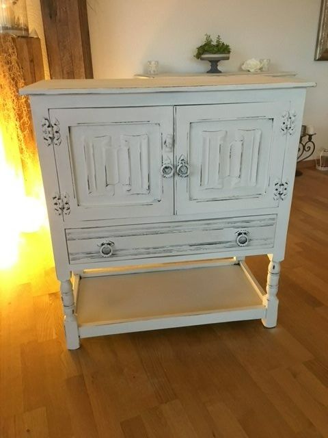 Holzkommode Shabby Chic aus den 50er Jahren - Tudor (Gebraucht) in ...
