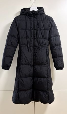 Moncler Idrocase long down jacket- Size 3 