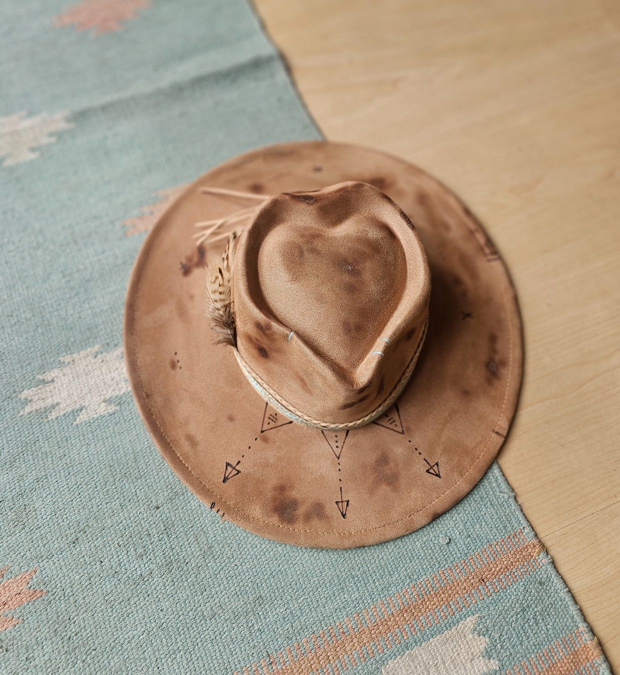 Copricapi, berretti & cappellini: Cooler Fedora Boho Festival Hut – Nuovo (secondo la descrizione) da Bassersdorf venduto da CorinneK36 3