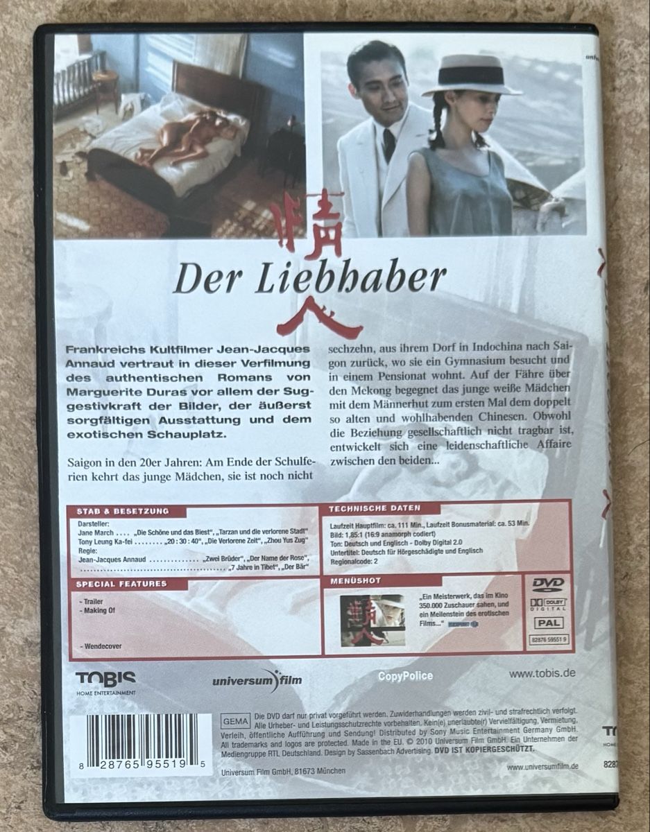 Tous les DVDs: DER LIEBHABER  – Neuf (Voir description) à Dietikon par AndreaSch01 1