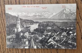 Thun und die Alpen