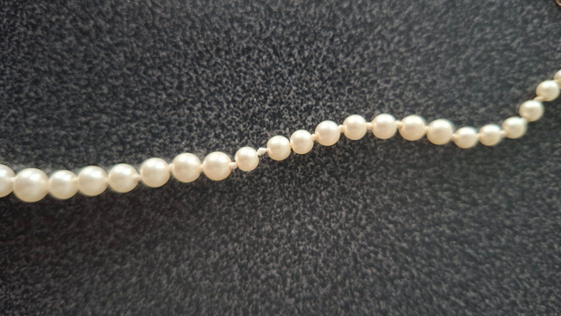 Colliers: Perlenkette mit Goldverschluss . VINTAGE – D'occasion à Gattikon par jeansgli 3