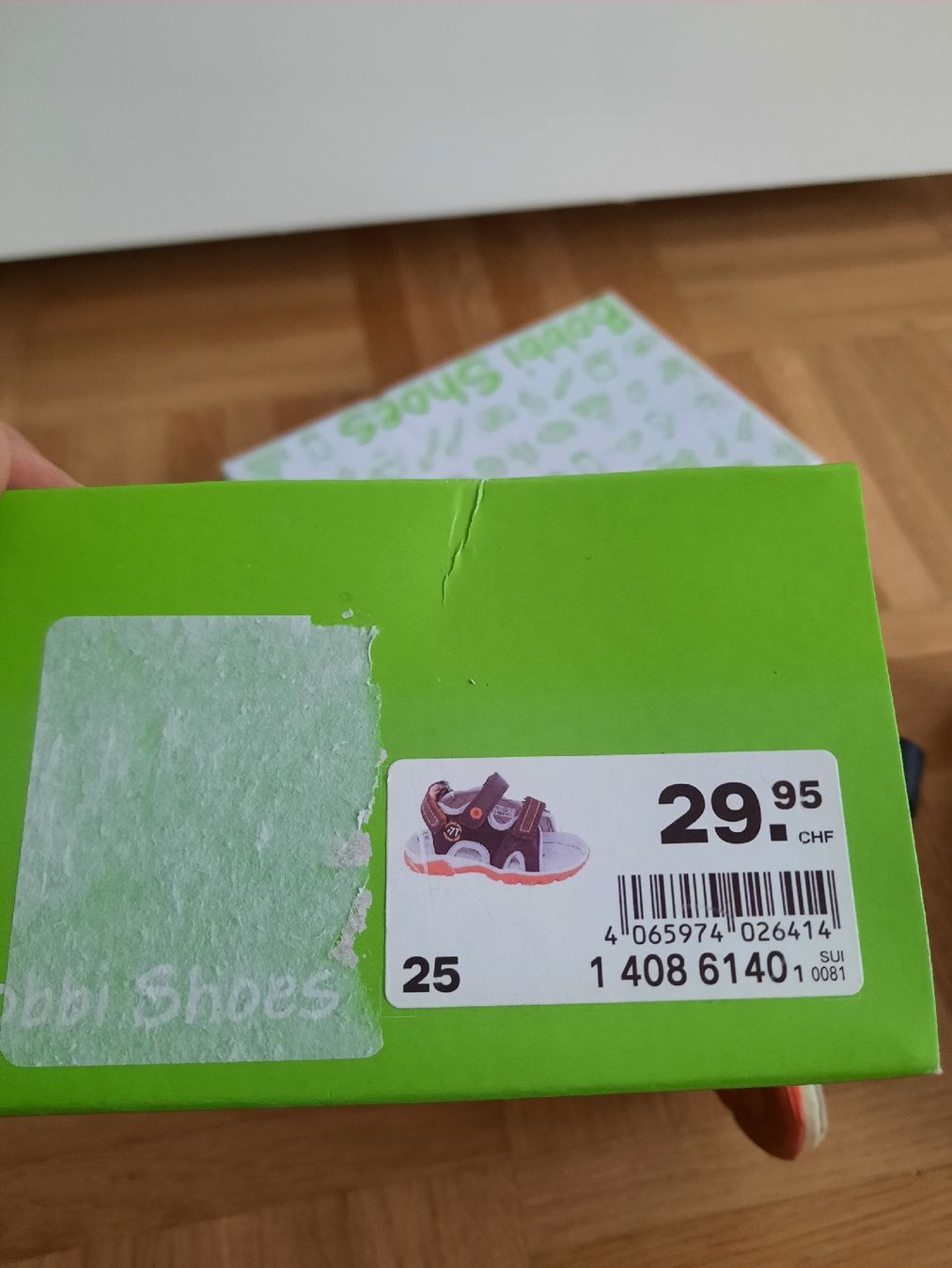 Scarpe per ragazzi: Kinder Sandaletten, Grösse 25 mit Originalverpackung – Usato da Ettingen venduto da Guggerin 3