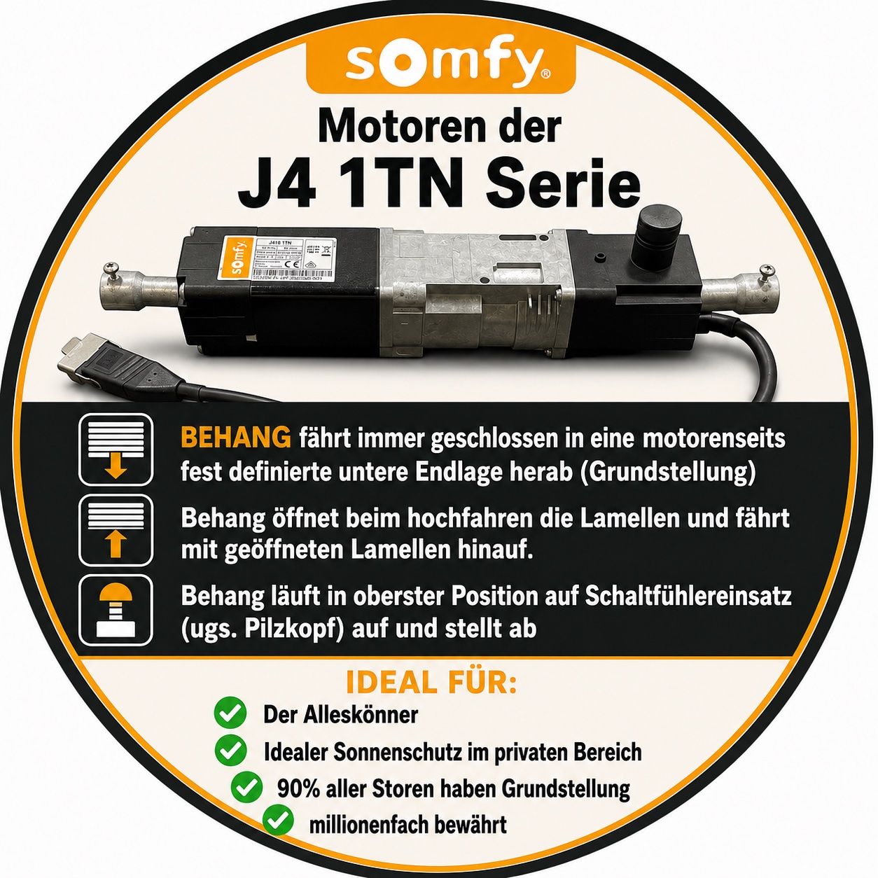 Somfy Markisen: Somfy J418 1TN Storen Motor absolute Neuware – Neu und originalverpackt aus Zürich von Shalashaska 2