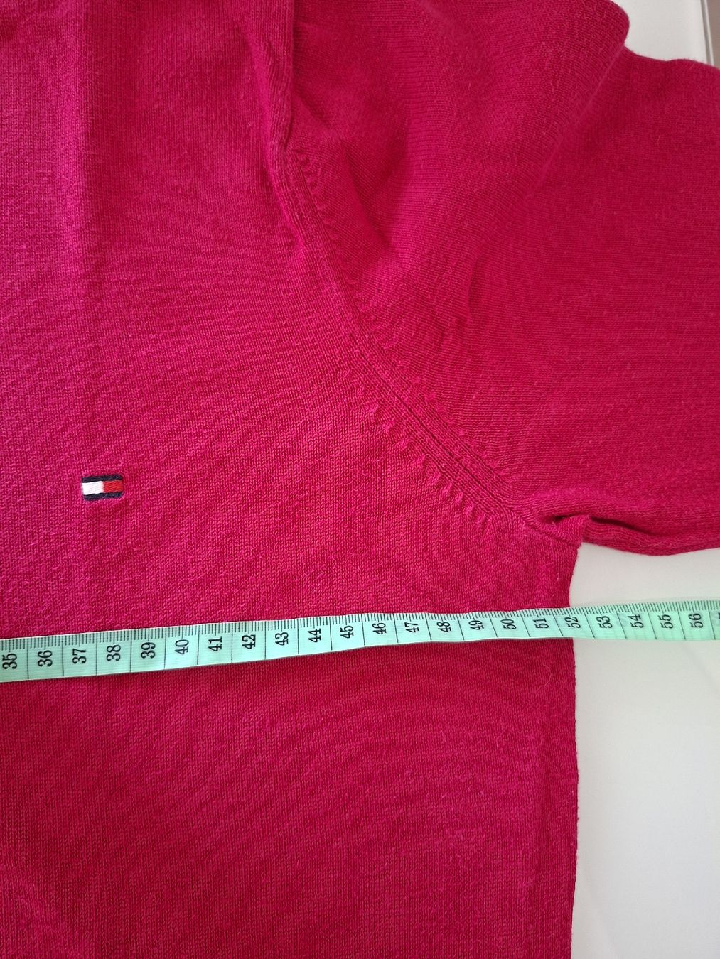 Tommy Hilfiger Pullover & Sweatshirts: Pull en coton premium Tommy Hilfiger, couleur rose fuchsia, – Gebraucht aus Renens VD von ser_j2fn 3