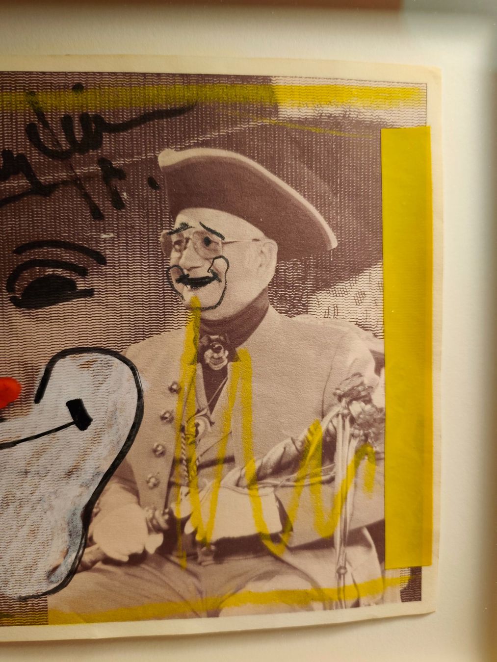 Dipinti: Rolf Knie – Original Mischtechnik / Collage "1000er Note" – Usato da Laufen venduto da Buh-Ding 6