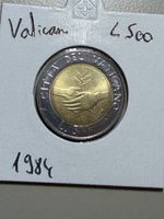 Vatican - 500 lires - 1984