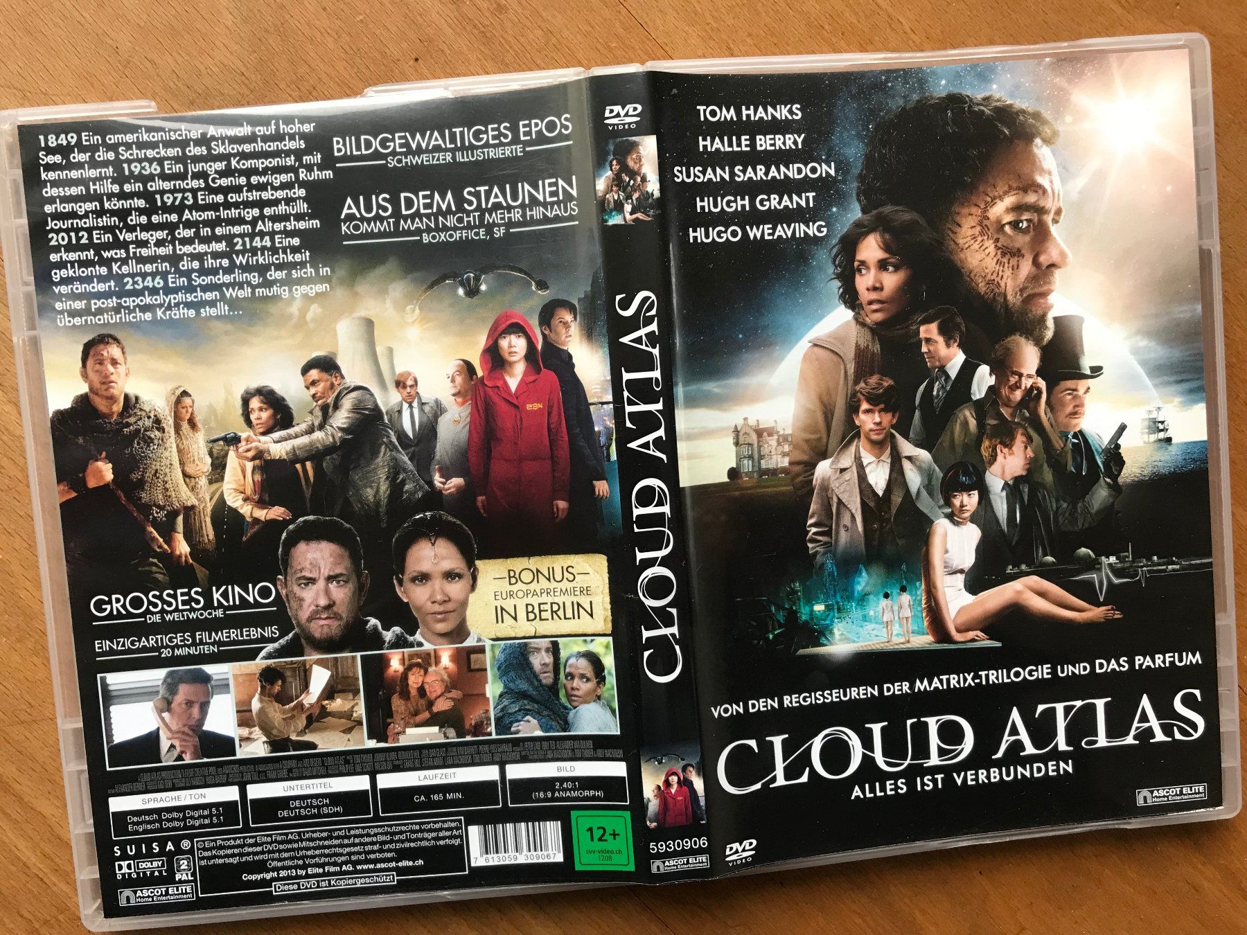 Tous les DVDs: Cloud Atlas DVD – D'occasion à Hittnau par Mares8335 3