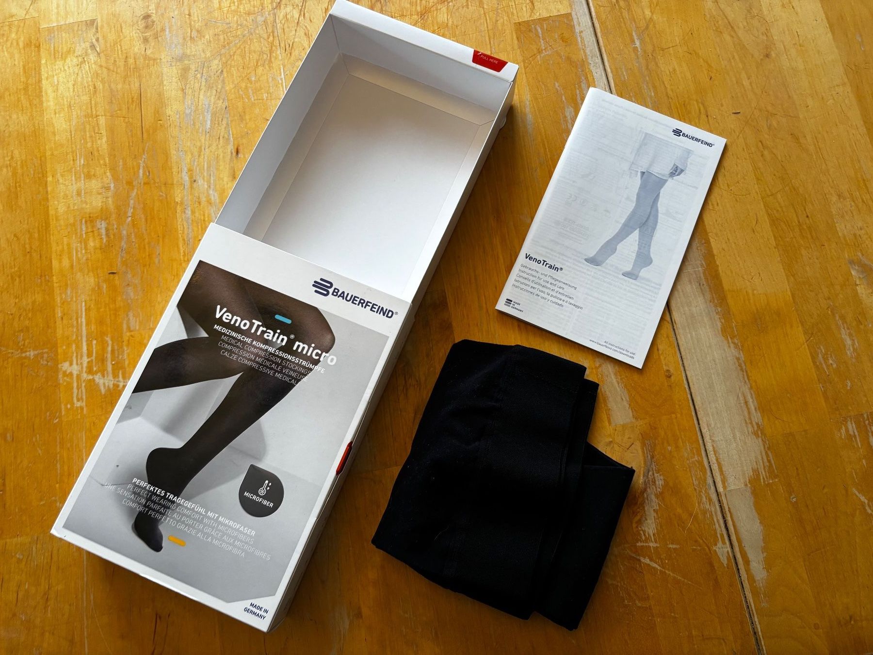 Calze & Collant: BAUERFEIND VenoTrain micro - Kompressionsstrümpfe – Nuovo (secondo la descrizione) da Frenkendorf venduto da KreativZeit 4