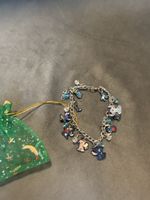 Armband Disney Lilo und Stitch mit Anhängern silberfarben