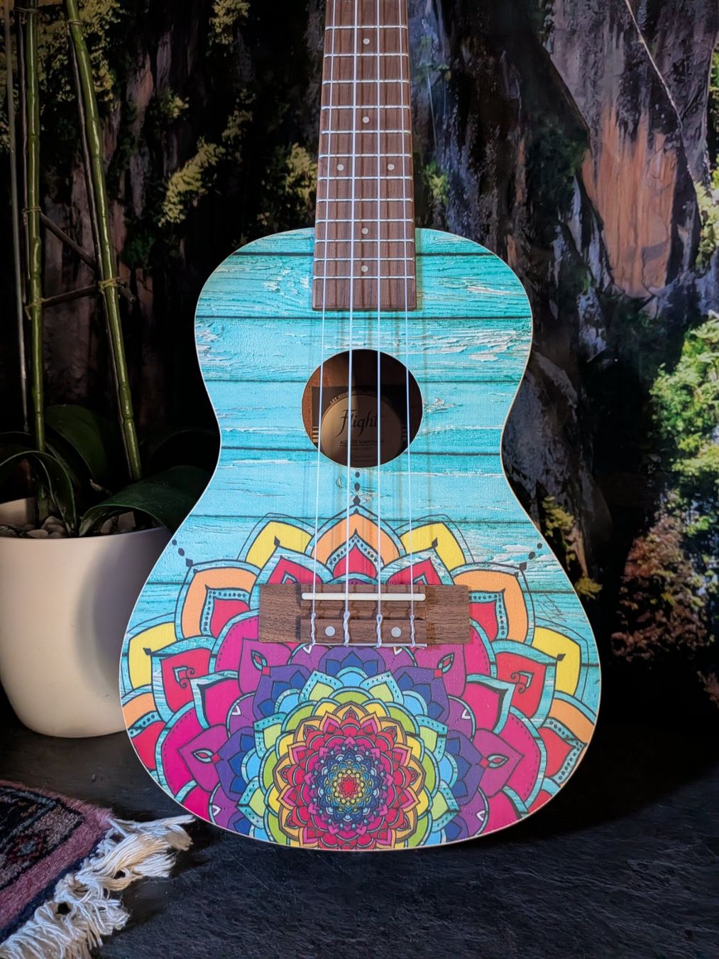 Strumenti musicali: Flight Ukulele ink. Ukulelen Rucksack – Nuovo (secondo la descrizione) da Saland venduto da HolZKoPP 1