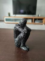 Superbe sculpture 'Le penseur' en résine