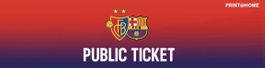 Fussballticket Basel FC Barcelona / Platz A5 Parkett