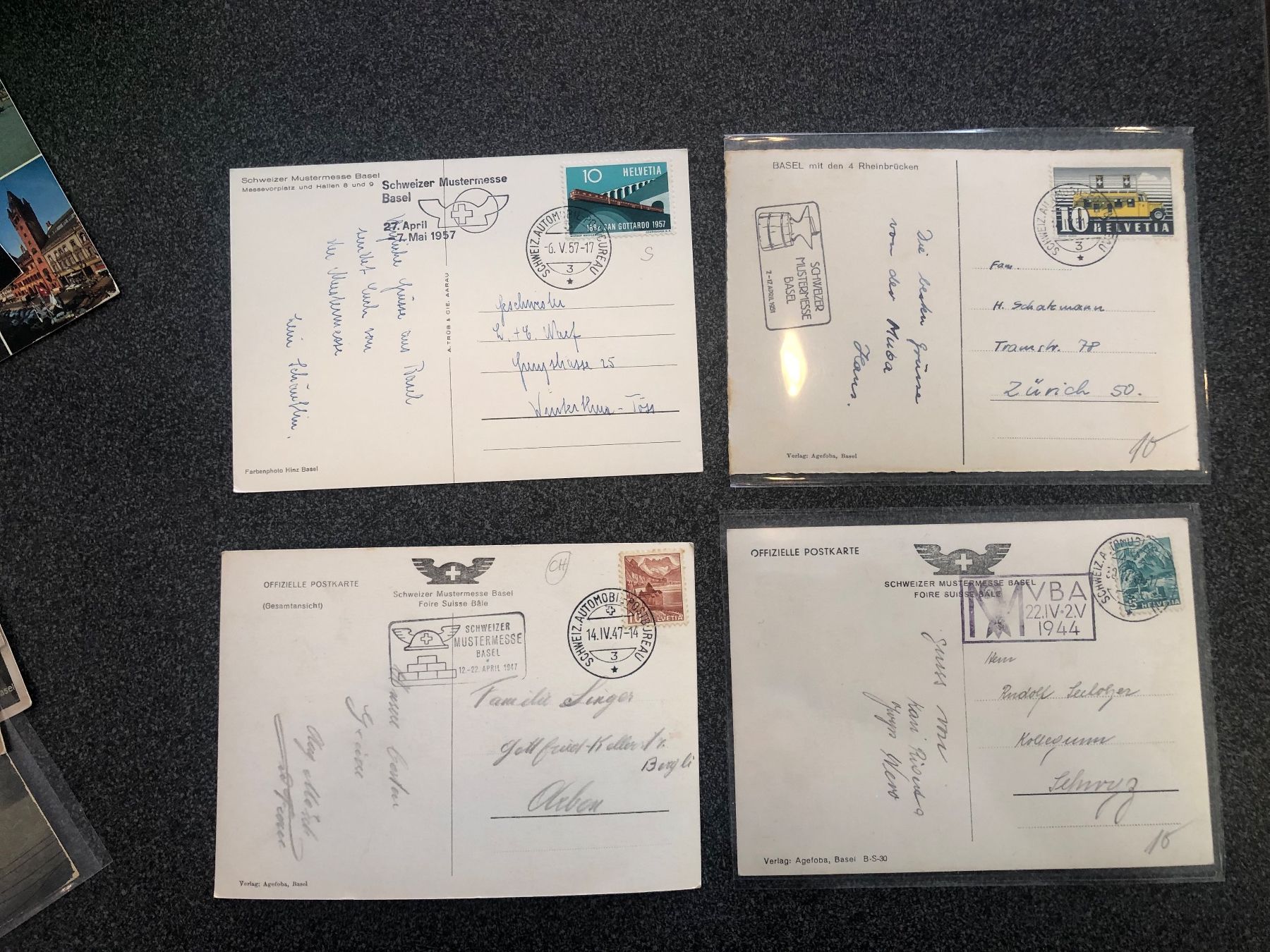 Cartoline postali: 19 uralte Ansichtskarte aus BASEL STADT – Usato da Lufingen venduto da TopAnsichtskarten 3