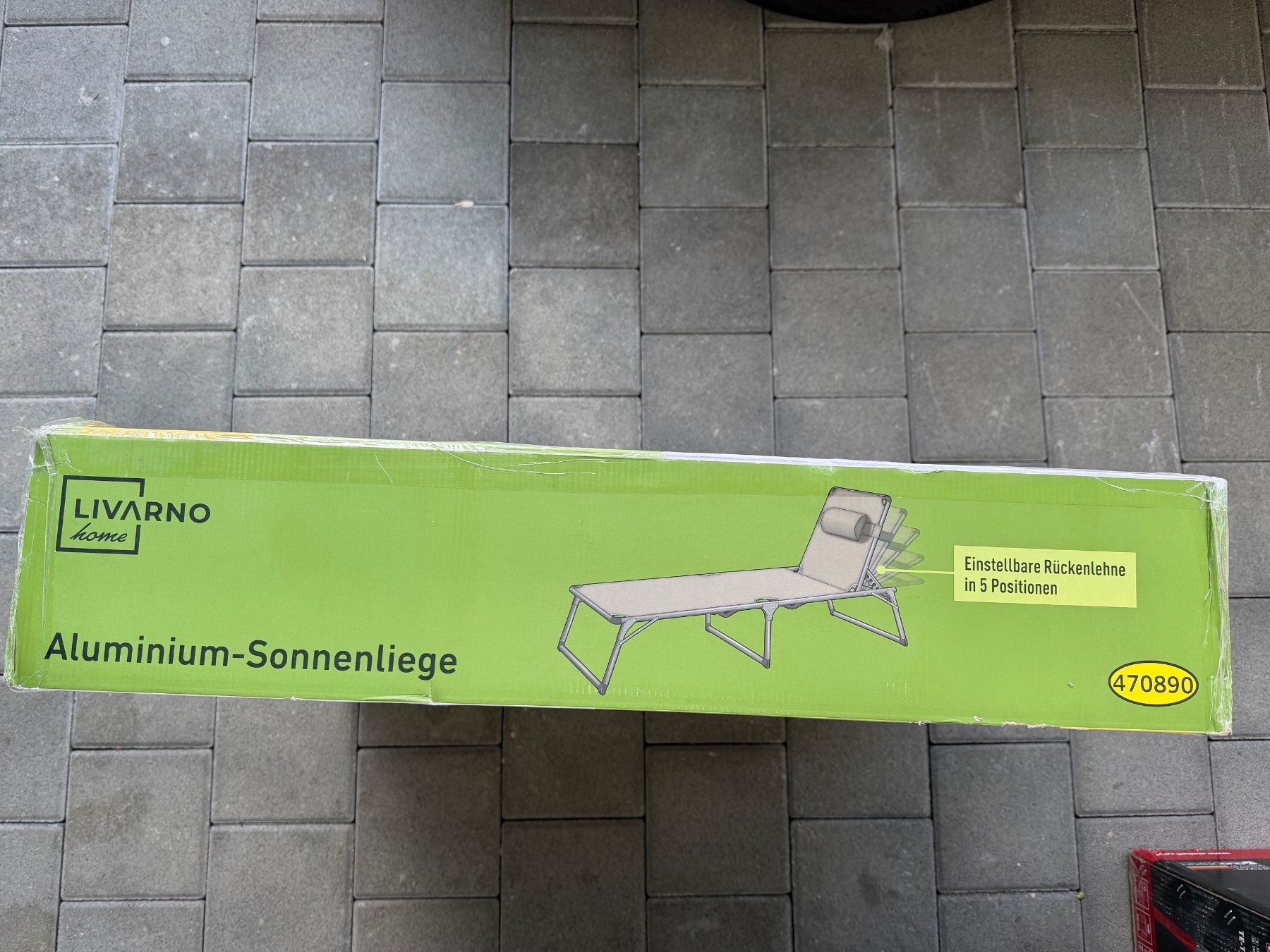 Sedie a sdraio: Chaise longue LAVARNO, en aluminium – Nuovo e nell'imballaggio originale da St-Gingolph venduto da GoldenKeys 1