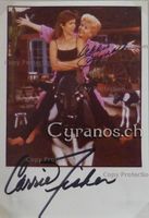 Carrie Fisher (1956-2016) Schauspielerin - Autogramm