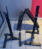 Fitness Bank inkl. Langhantelständer