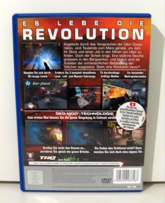 Sony Giochi: PS2 - Red Faction (2002) – Usato da Embrach venduto da disc-planet 2