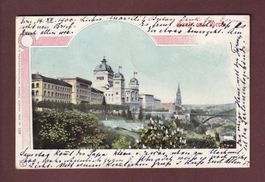 Gruss aus BERN - 1900 Litho Künzli