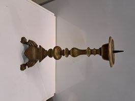 Antiker Kerzenständer Messing