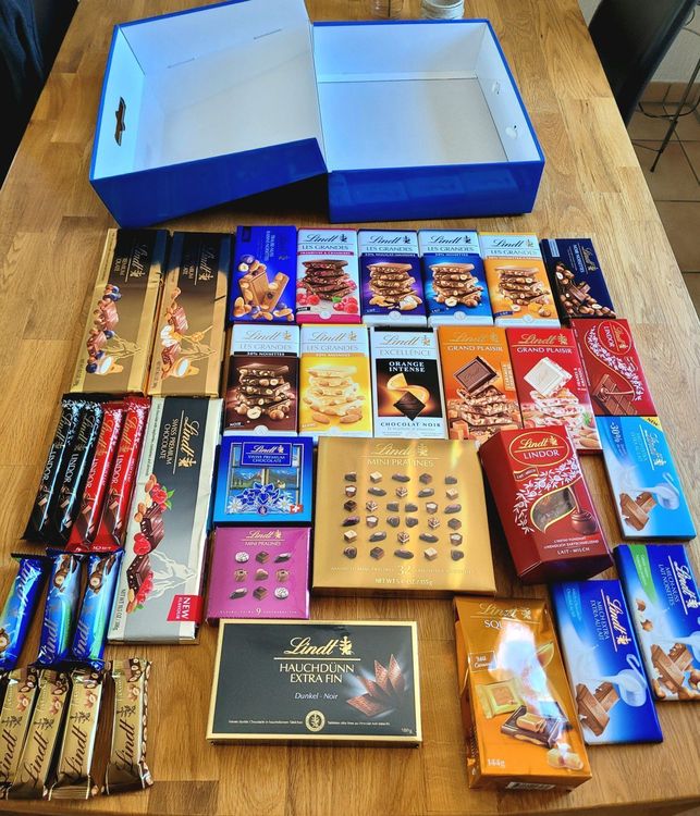 Lindt & Sprüngli Original GV Koffer 2022 gefüllt Kaufen auf Ricardo