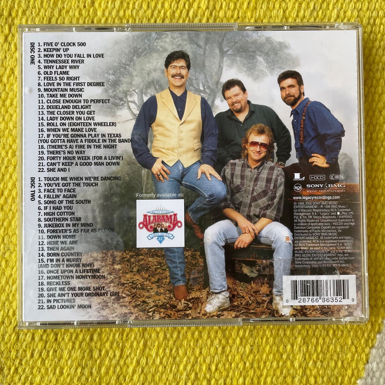 CDs: ALABAMA-2CD THE ESSENTIAL/BEST OF – Gebraucht aus Rorschacherberg von CD-Roli 1