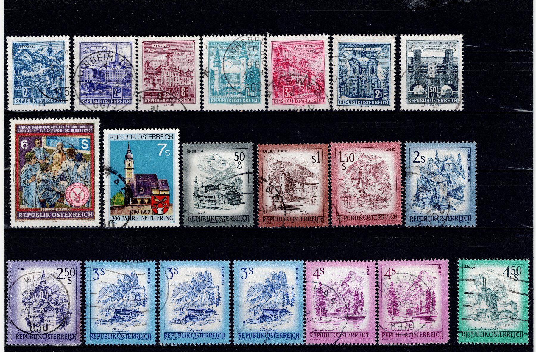 Tutti i francobolli: 123x Briefmarken österreich – Usato da Tenniken venduto da mik_6mxg 5