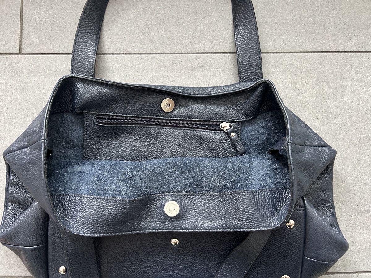Coccinelle Borse da donna: Coccinelle Tasche aus blauem Leder – Nuovo (secondo la descrizione) da Rütihof venduto da ALAFC 3