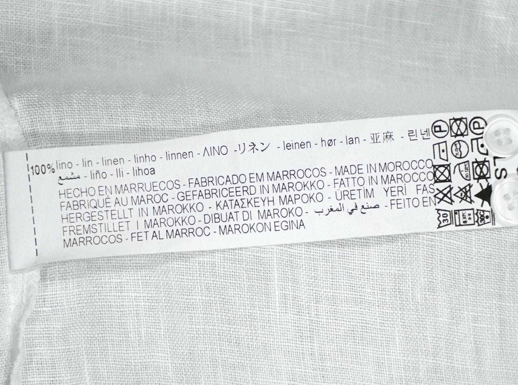 H&M Camicette: schöne Leinen Long-Bluse – Usato da Meggen venduto da 1Class2Hand 5