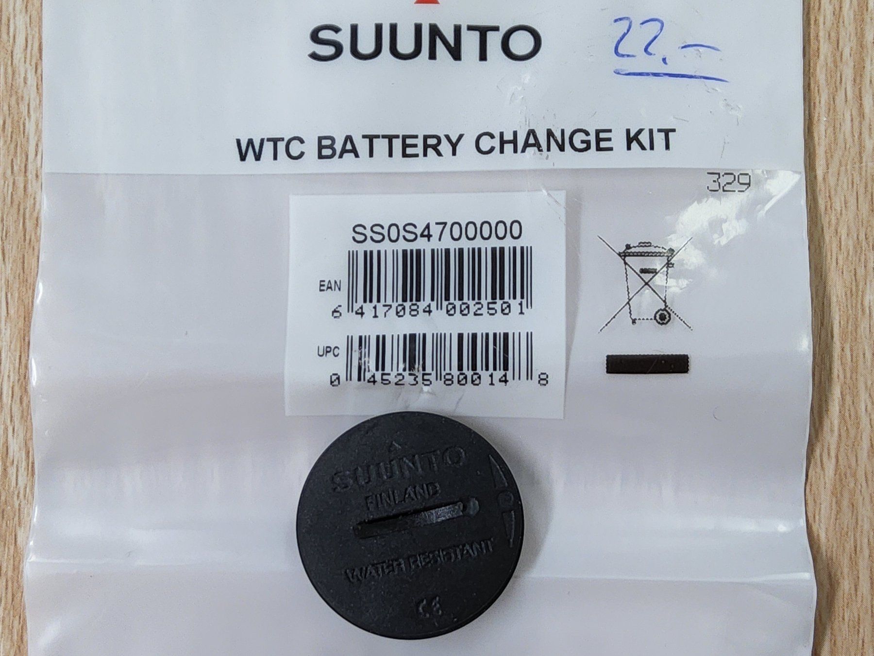 Suunto Orologi: SUUNTO Batterie Kit, Neu, Vector / X- Lander – Nuovo (secondo la descrizione) da Glarus venduto da Seimen69