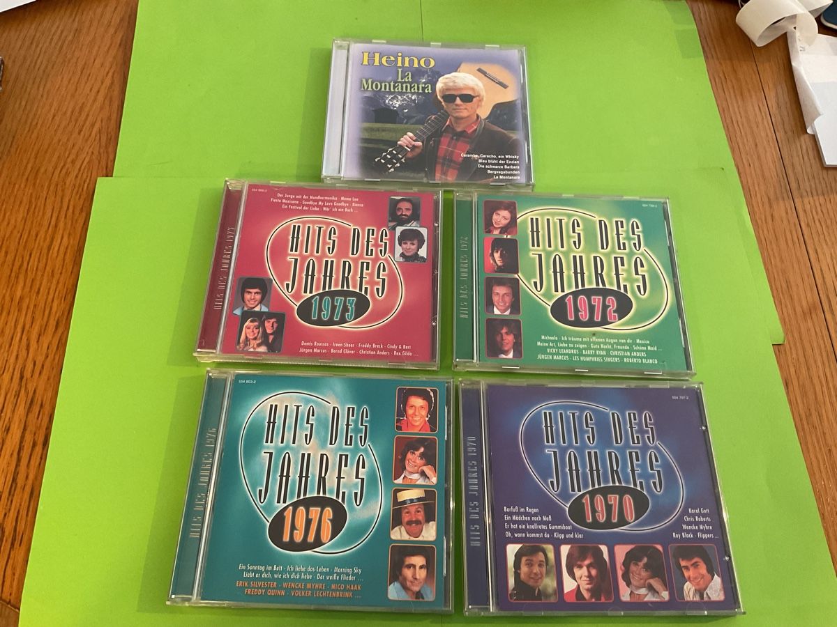 CD: CD-Sammlung Schlager,Evergreens - Top Hits! – Usato da Steinach venduto da Quarkie 1
