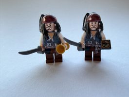 LEGO Jack Sparrow poc001 – 2 Figuren mit Zubehör