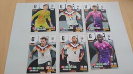 Deutschland lot 6 Panini Karten top Zustand